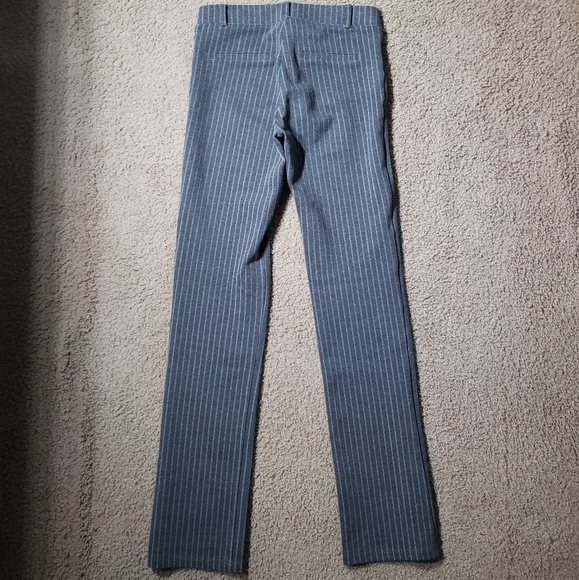 Betabrand Pinstripe Dress Pant Yoga Pant- Straight Leg - Picture 3 of 10